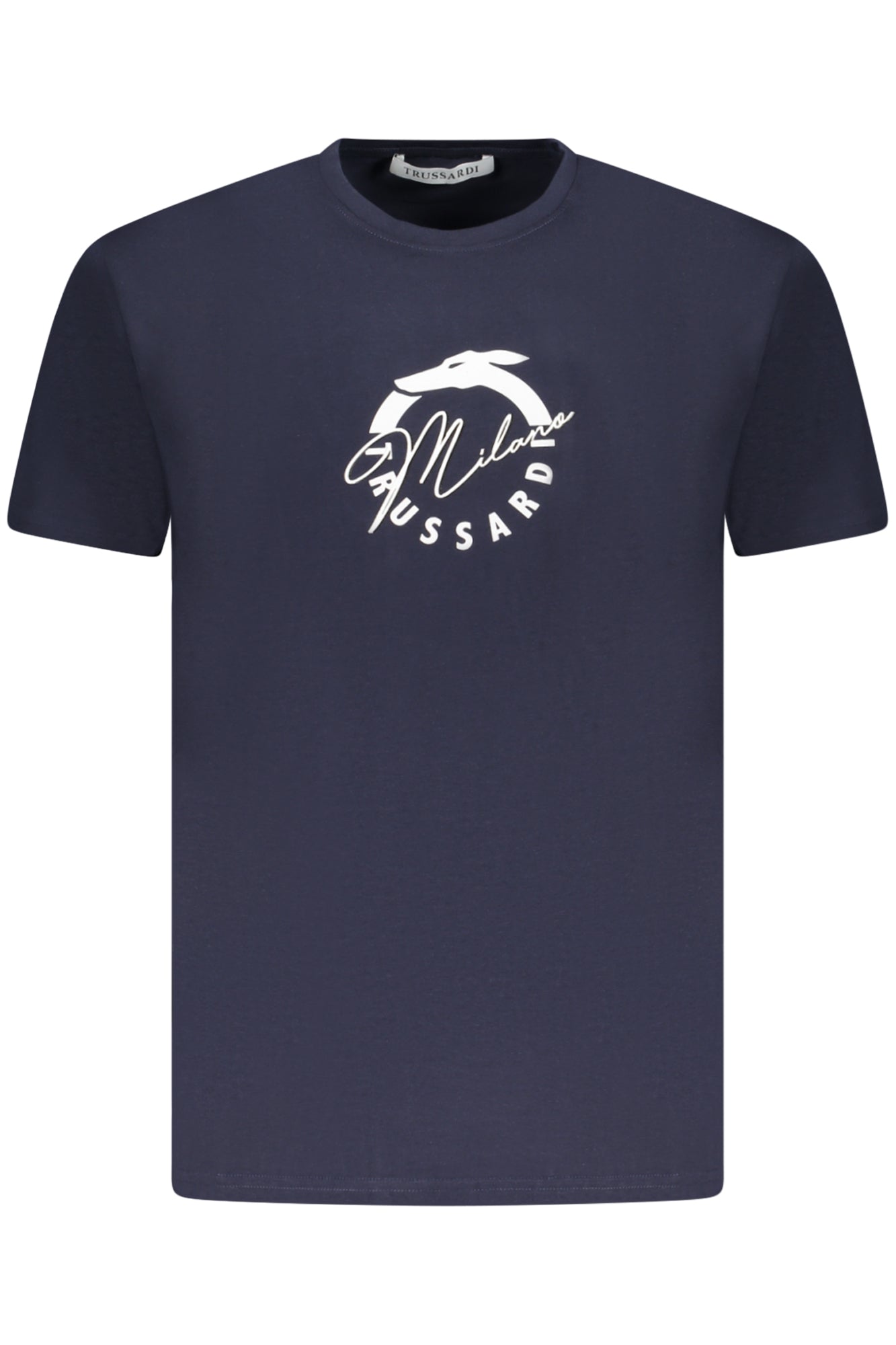 T-SHIRT À MANCHES COURTES TRUSSARDI POUR HOMME BLEU - TRUSSARDI