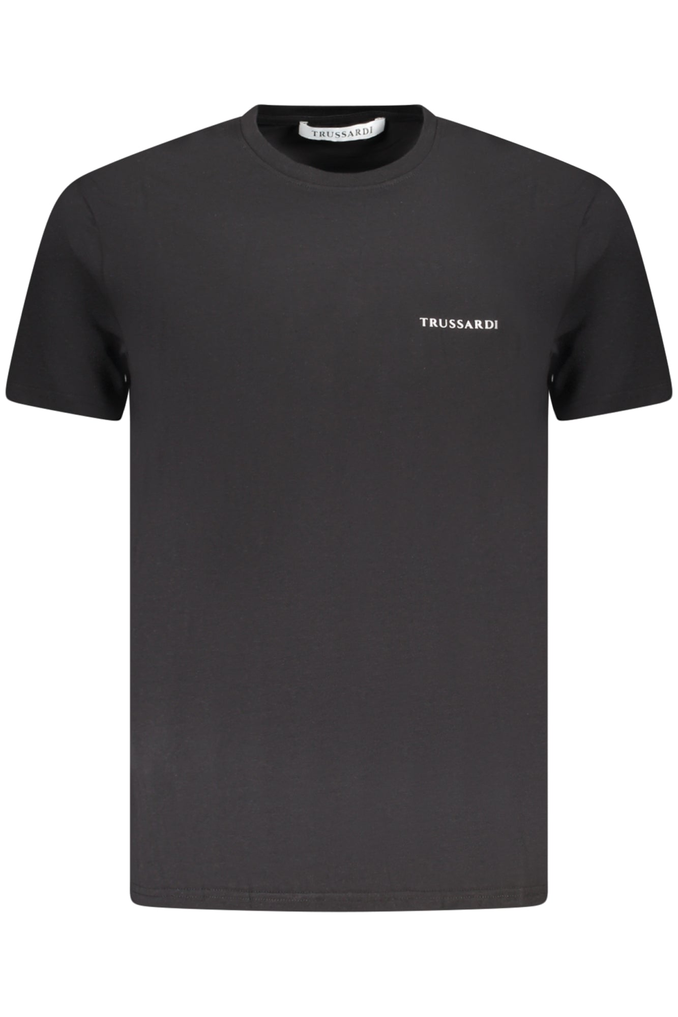 T-SHIRT À MANCHES COURTES TRUSSARDI HOMME NOIR - TRUSSARDI