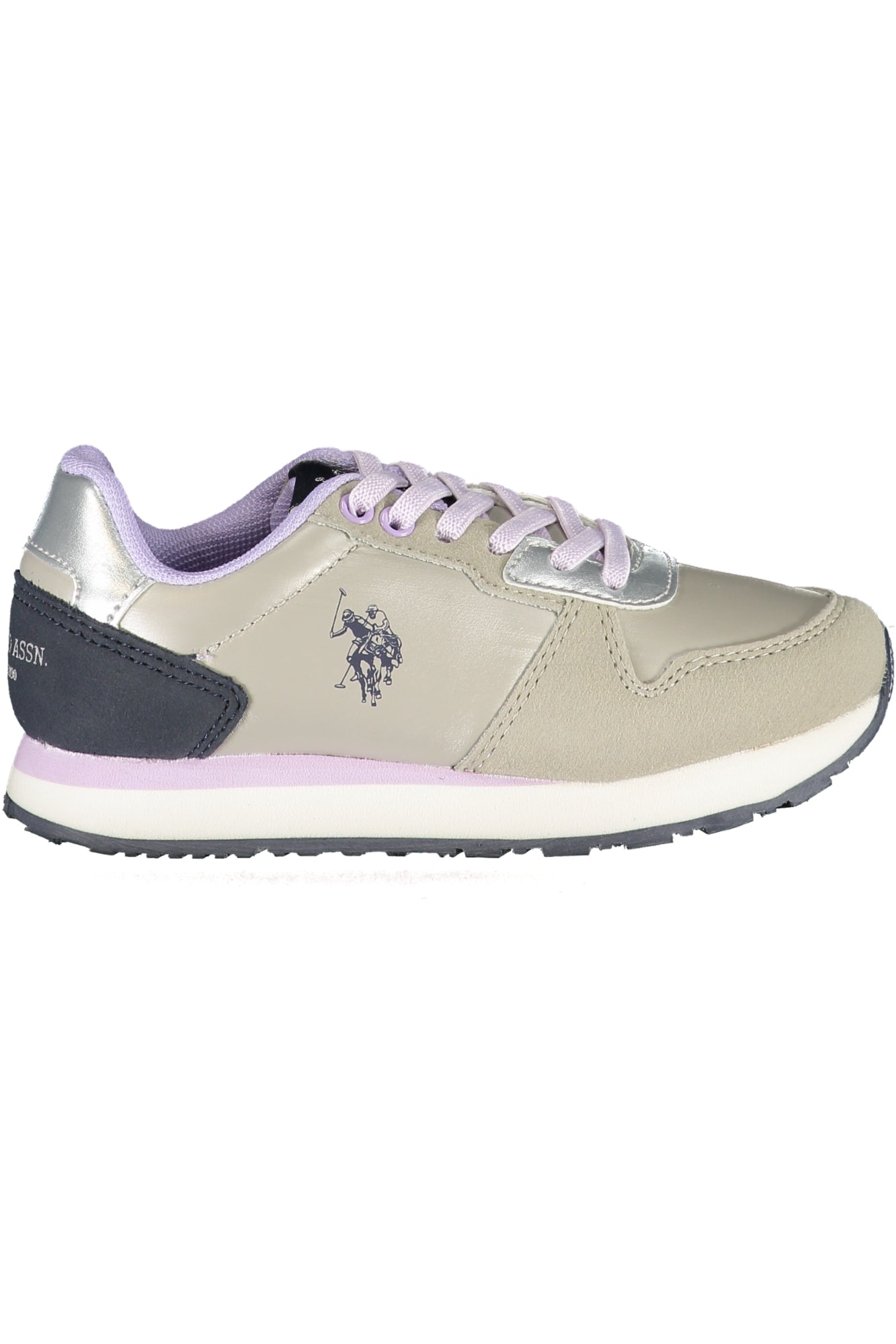 POLO AMÉRICAIN ASSN. CHAUSSURES DE SPORT ARGENTÉES POUR ENFANTS - U.S. POLO ASSN.