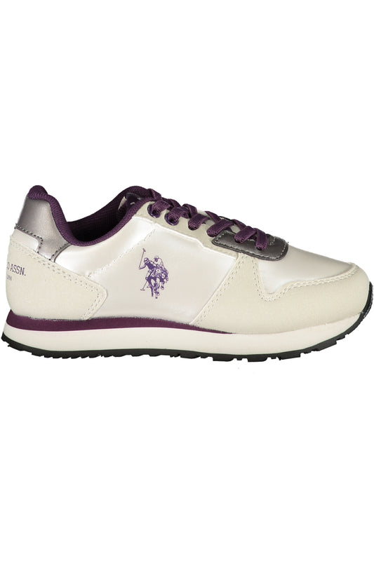 POLO AMÉRICAIN ASSN. CHAUSSURES DE SPORT POUR ENFANTS BLANCHES - U.S. POLO ASSN.