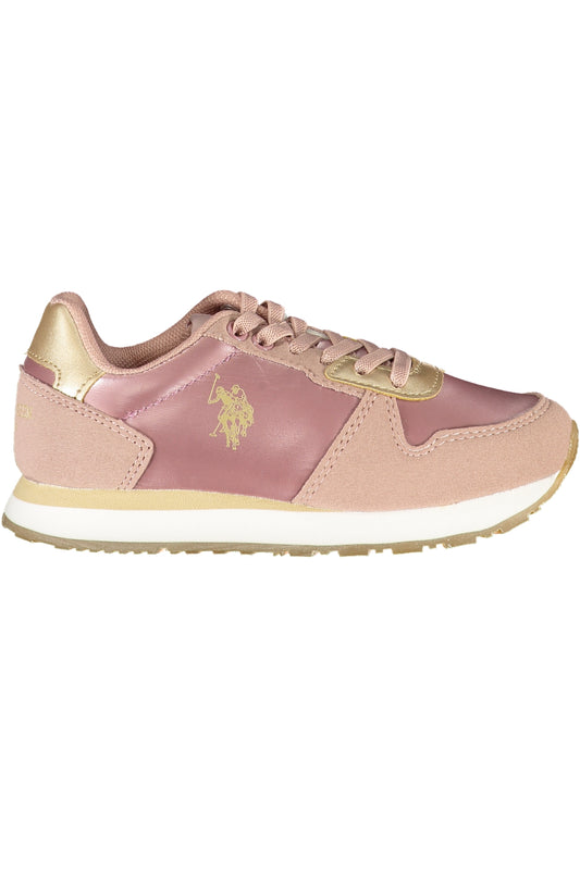 POLO AMÉRICAIN ASSN. CHAUSSURES DE SPORT POUR ENFANTS ROSE - U.S. POLO ASSN.