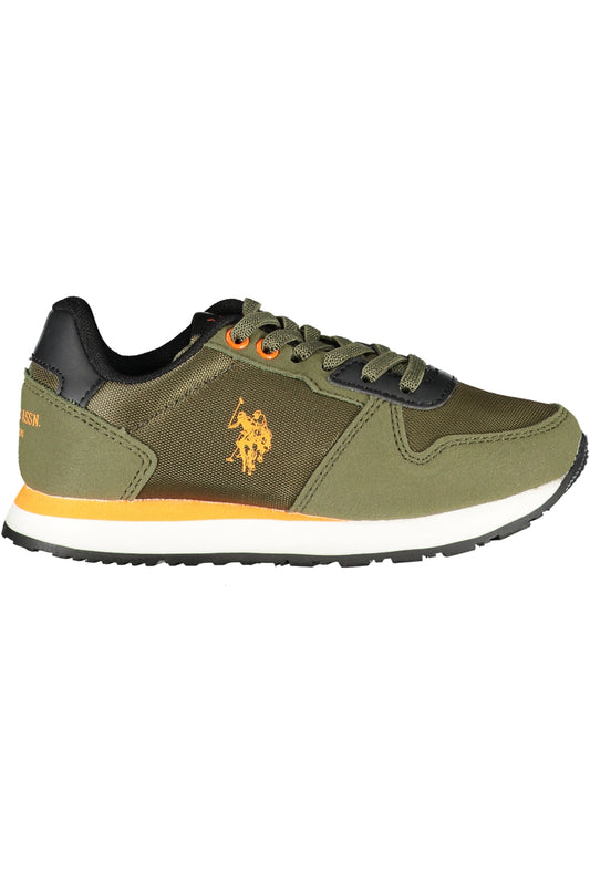 POLO AMÉRICAIN ASSN. CHAUSSURES DE SPORT VERTES POUR ENFANTS - U.S. POLO ASSN.