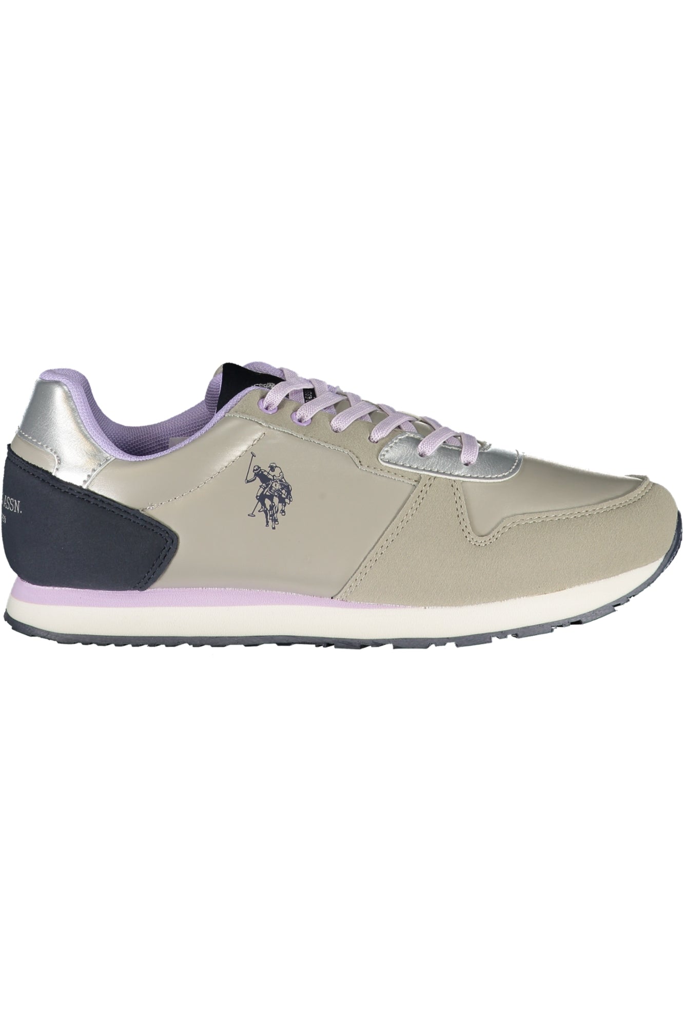 POLO AMÉRICAIN ASSN. CHAUSSURES DE SPORT POUR FEMMES ARGENTÉES - U.S. POLO ASSN.
