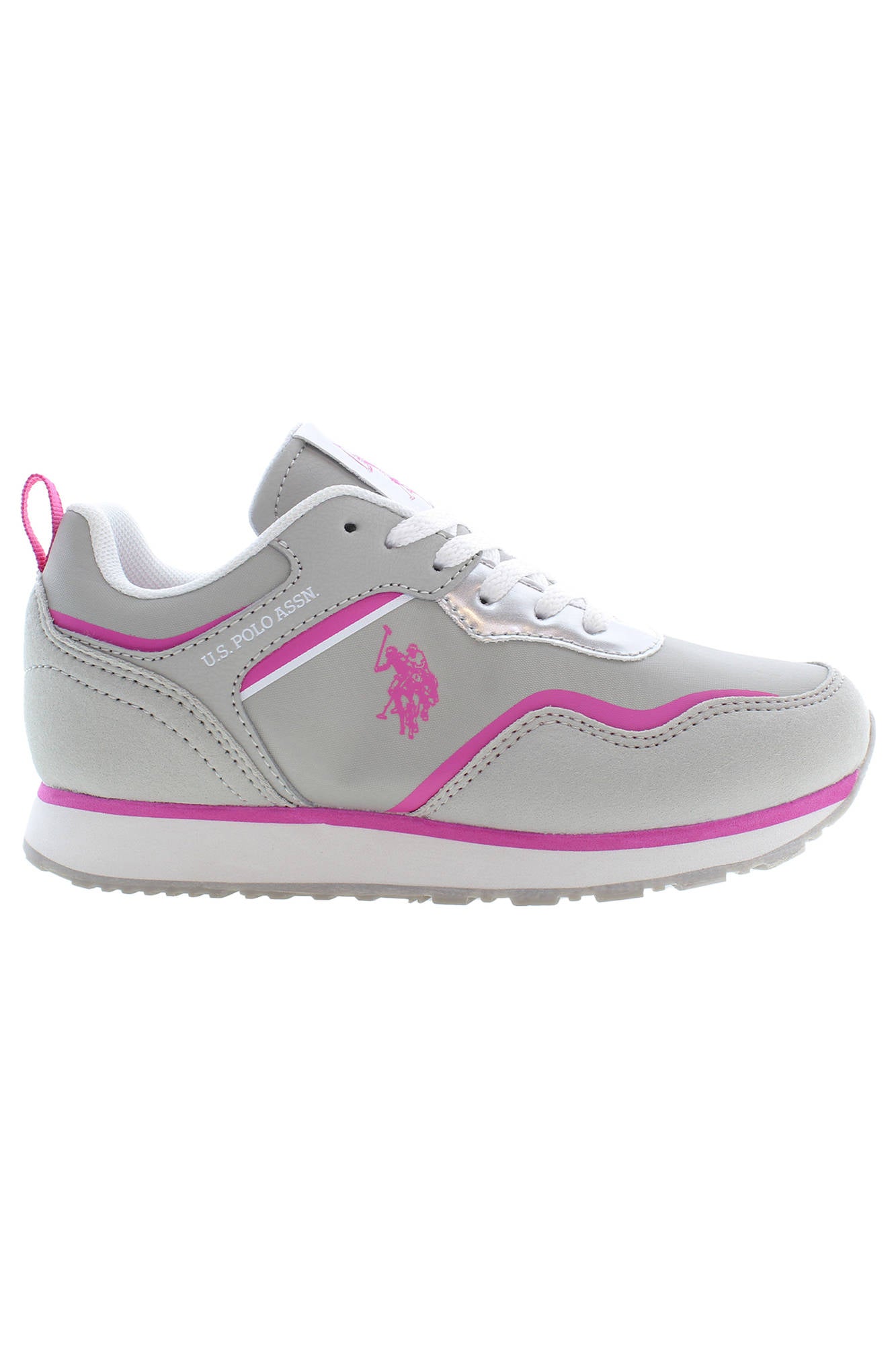 CHAUSSURES DE SPORT FILLE GRIS MEILLEUR PRIX US POLO - U.S. POLO BEST PRICE