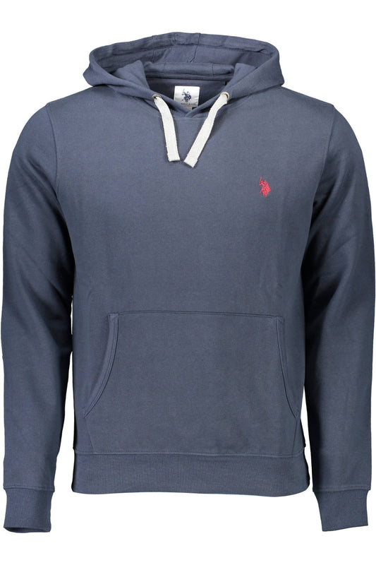 SWEAT-SHIRT HOMME US POLO BLEU AVEC ZIP - U.S. POLO