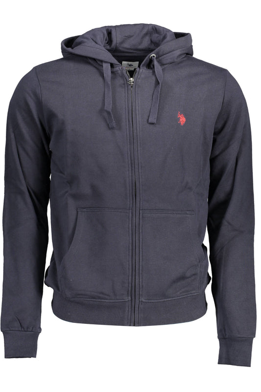 SWEAT-SHIRT POLO US AVEC ZIP BLEU HOMME - U.S. POLO