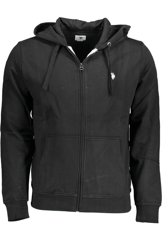 SWEAT-SHIRT US POLO AVEC ZIP NOIR HOMME - U.S. POLO