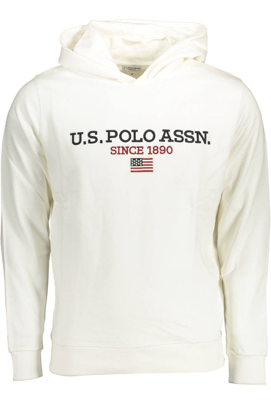 SWEAT-SHIRT US POLO SANS ZIP BLANC HOMME - U.S. POLO