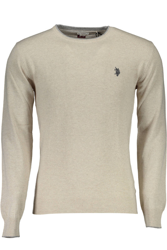 PULL HOMME US POLO BEIGE - U.S. POLO
