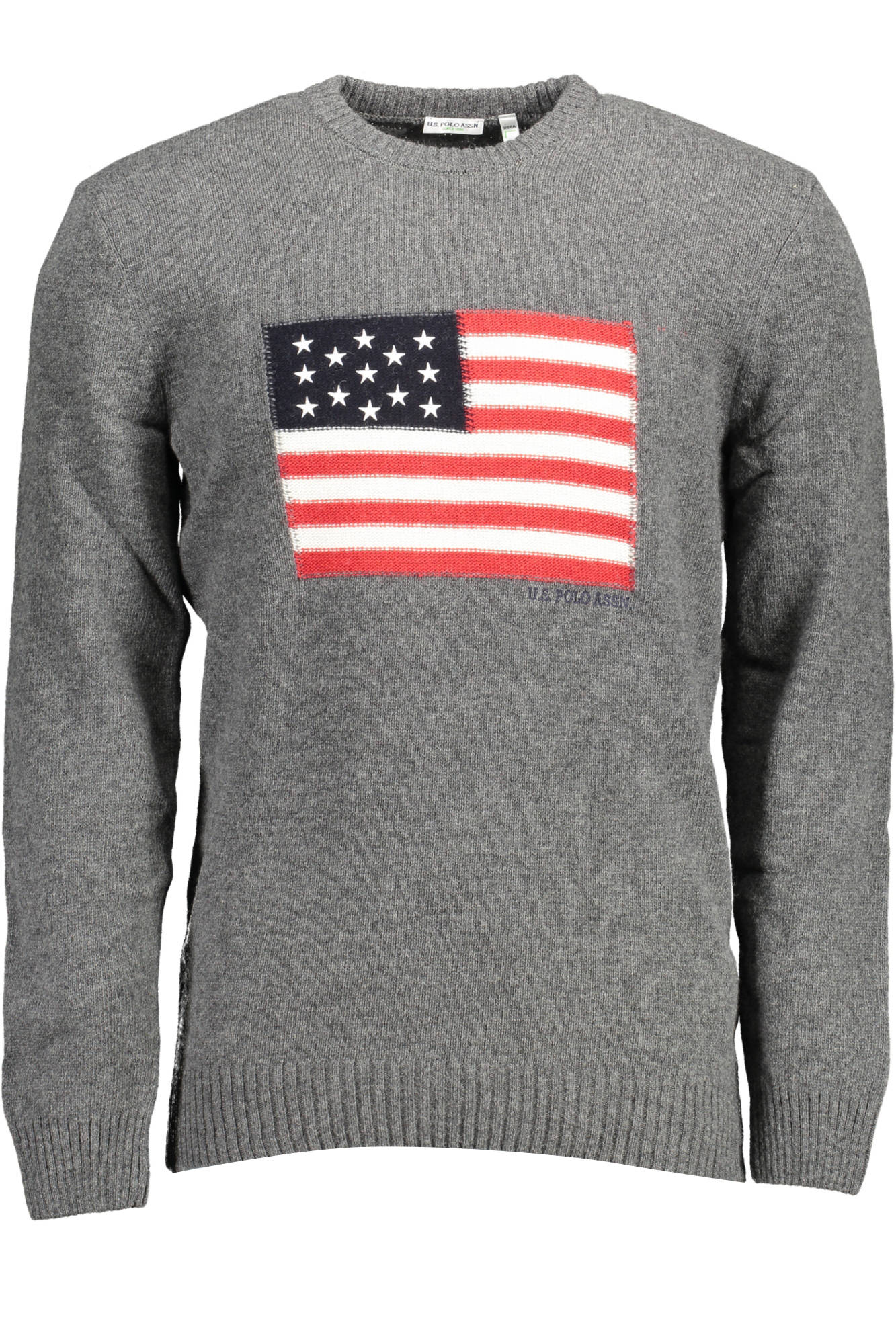 PULL POLO HOMME GRIS US - U.S. POLO
