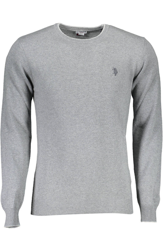 PULL POLO HOMME US GRIS - U.S. POLO