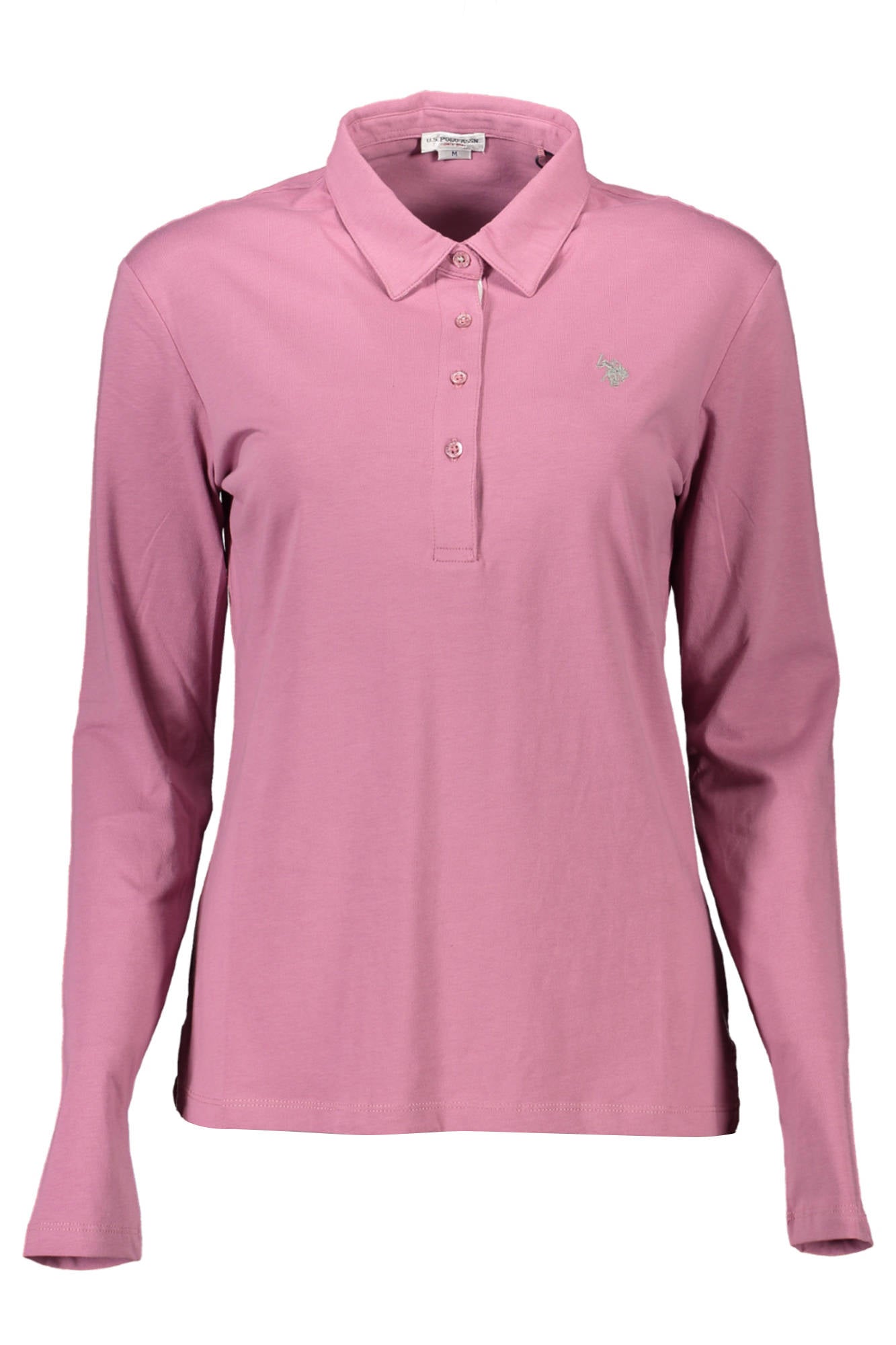US POLO POLO MANCHES LONGUES FEMME ROSE - U.S. POLO