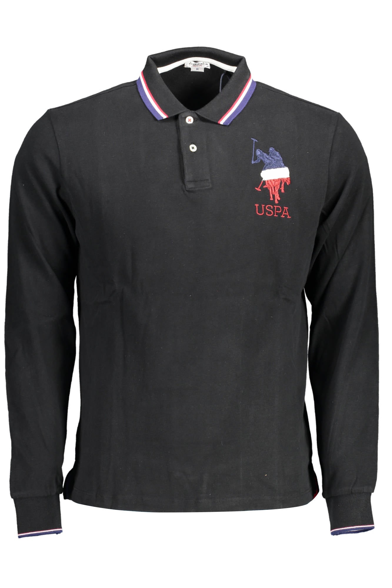 POLO US MANCHES LONGUES HOMME NOIR - U.S. POLO