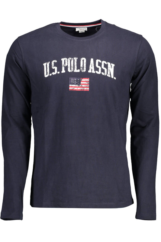 T-SHIRT US POLO MANCHES LONGUES HOMME BLEU - U.S. POLO