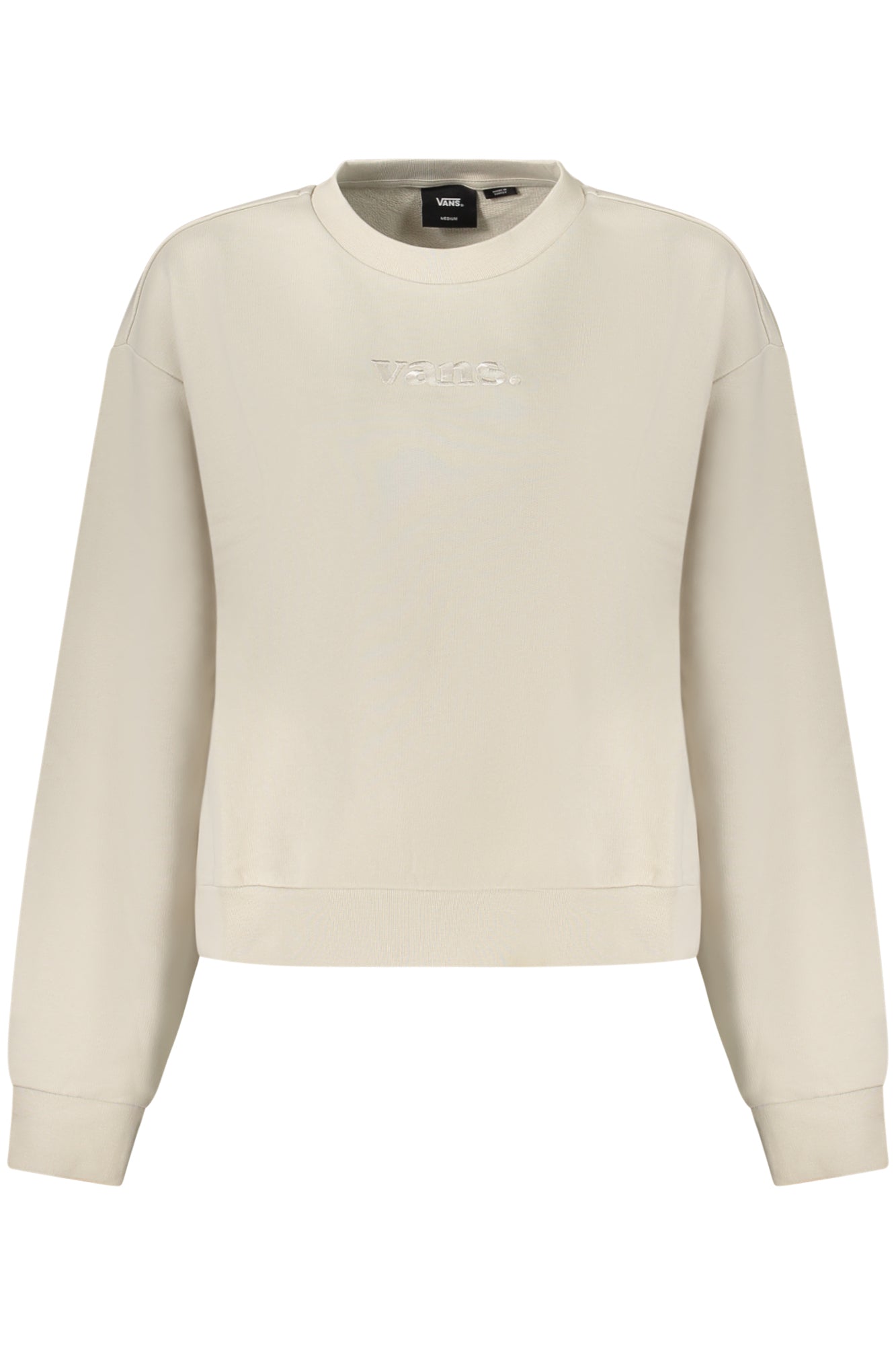 Sweat-shirt zippé Vans pour femme en beige - VANS