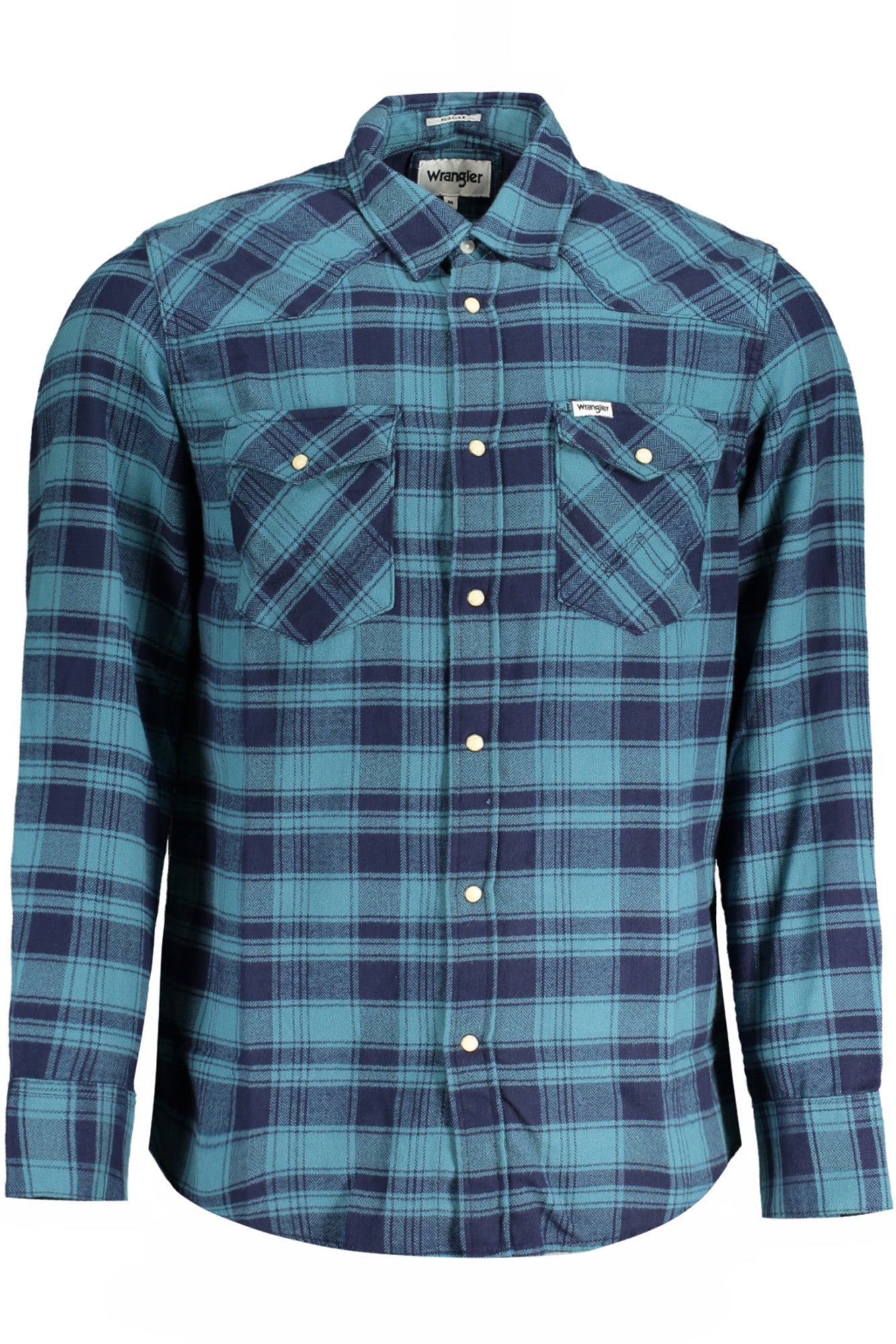 CHEMISE À MANCHES LONGUES WRANGLER HOMME BLEU - WRANGLER