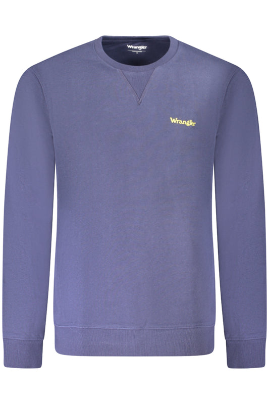SWEAT-SHIRT ZIPPÉ POUR HOMMES WRANGLER BLEU - WRANGLER