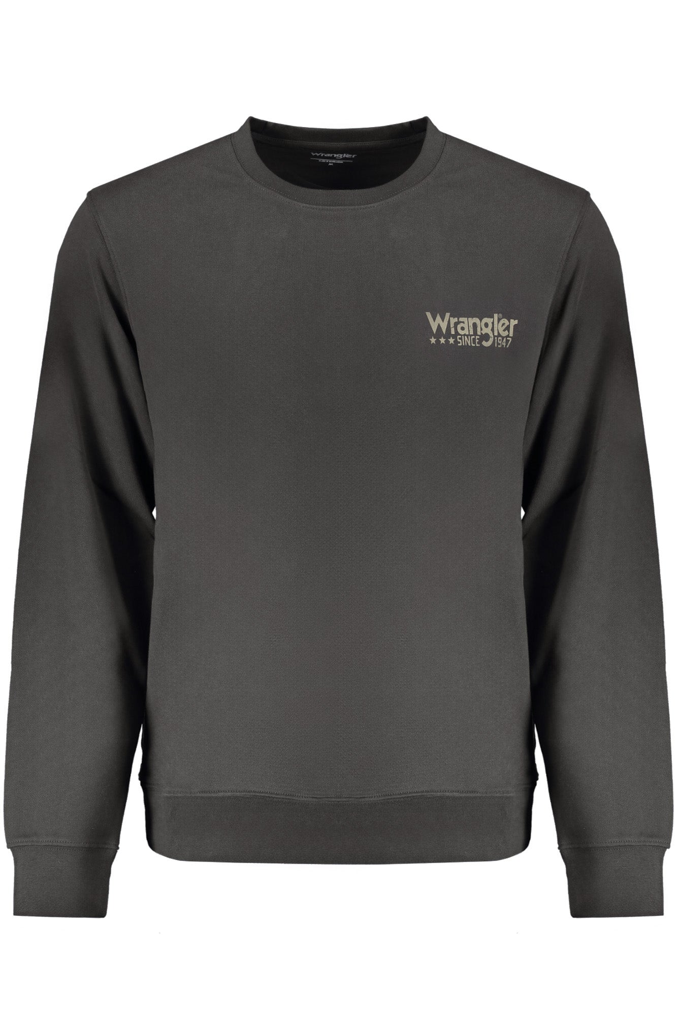 SWEAT-SHIRT ZIPPÉ NOIR WRANGLER POUR HOMMES - WRANGLER