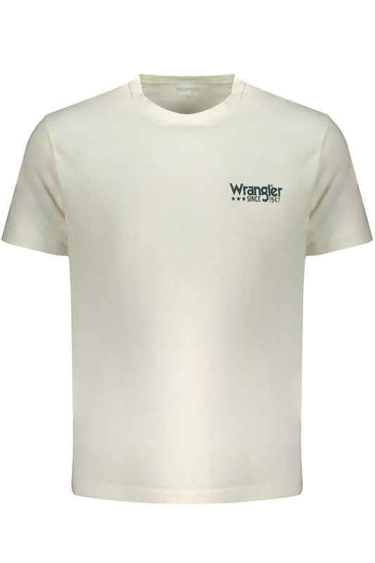 T-SHIRT BLANC À MANCHES COURTES WRANGLER POUR HOMMES - WRANGLER